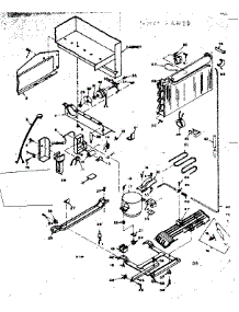 Unit Parts parts for Kenmore Refrigerator 106.6675411 (1066675411, 106 6675411) from AppliancePartsPros.com
