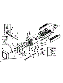 Icemaker Parts parts for Kenmore Refrigerator 106.6675511 (1066675511, 106 6675511) from AppliancePartsPros.com