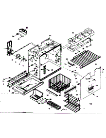Freezer Section Parts parts for Kenmore Refrigerator 106.6675631 (1066675631, 106 6675631) from AppliancePartsPros.com