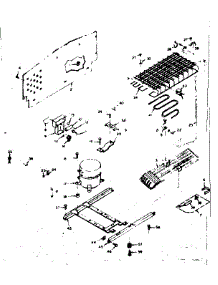 Unit Parts parts for Kenmore Refrigerator 106.6676100 (1066676100, 106 6676100) from AppliancePartsPros.com