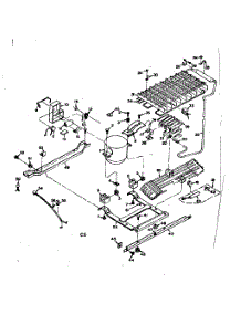Unit Parts parts for Kenmore Refrigerator 106.6676111 (1066676111, 106 6676111) from AppliancePartsPros.com