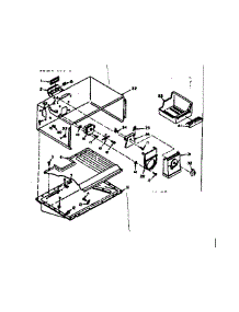 Freezer Section Parts parts for Kenmore Refrigerator 106.6676121 (1066676121, 106 6676121) from AppliancePartsPros.com