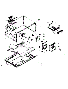 Freezer Section Parts parts for Kenmore Refrigerator 106.6676130 (1066676130, 106 6676130) from AppliancePartsPros.com