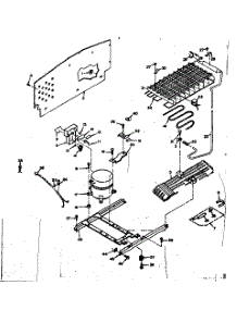 Unit Parts parts for Kenmore Refrigerator 106.6676310 (1066676310, 106 6676310) from AppliancePartsPros.com