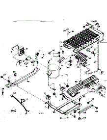 Unit Parts parts for Kenmore Refrigerator 106.6676511 (1066676511, 106 6676511) from AppliancePartsPros.com