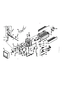Ice Maker Parts parts for Kenmore Refrigerator 106.6676512 (1066676512, 106 6676512) from AppliancePartsPros.com