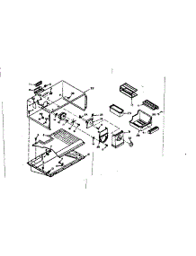 Freezer Section Parts parts for Kenmore Refrigerator 106.6676542 (1066676542, 106 6676542) from AppliancePartsPros.com