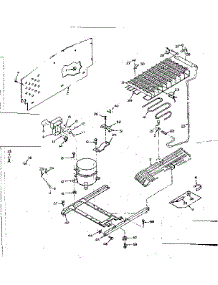 Unit Parts parts for Kenmore Refrigerator 106.6676613 (1066676613, 106 6676613) from AppliancePartsPros.com
