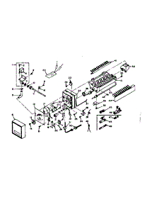 Ice Maker Parts parts for Kenmore Refrigerator 106.6676630 (1066676630, 106 6676630) from AppliancePartsPros.com