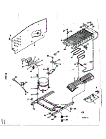 Unit Parts parts for Kenmore Refrigerator 106.6676630 (1066676630, 106 6676630) from AppliancePartsPros.com