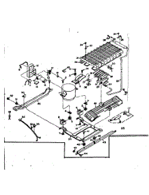Unit Parts parts for Kenmore Refrigerator 106.6676642 (1066676642, 106 6676642) from AppliancePartsPros.com