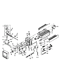 Icemaker Parts parts for Kenmore Refrigerator 106.6677110 (1066677110, 106 6677110) from AppliancePartsPros.com