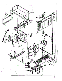 Unit Parts parts for Kenmore Refrigerator 106.6677111 (1066677111, 106 6677111) from AppliancePartsPros.com