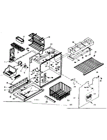 Freezer Section Parts parts for Kenmore Refrigerator 106.6677431 (1066677431, 106 6677431) from AppliancePartsPros.com