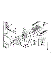 Icemaker Parts parts for Kenmore Refrigerator 106.6677621 (1066677621, 106 6677621) from AppliancePartsPros.com