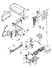Unit Parts parts for Kenmore Refrigerator 106.6678631 (1066678631, 106 6678631) from AppliancePartsPros.com