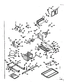 Unit parts for Kenmore Refrigerator 106.6679021 (1066679021, 106 6679021) from AppliancePartsPros.com