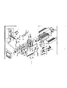 Icemaker parts for Kenmore Refrigerator 106.6679100 (1066679100, 106 6679100) from AppliancePartsPros.com