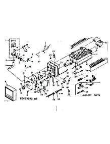 Icemaker Parts parts for Kenmore Refrigerator 106.6679101 (1066679101, 106 6679101) from AppliancePartsPros.com