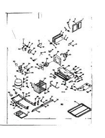 Unit parts for Kenmore Refrigerator 106.6679120 (1066679120, 106 6679120) from AppliancePartsPros.com