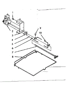 Section Parts parts for Kenmore Refrigerator 106.6679161 (1066679161, 106 6679161) from AppliancePartsPros.com