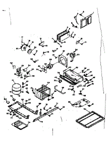 Unit Parts parts for Kenmore Refrigerator 106.6679860 (1066679860, 106 6679860) from AppliancePartsPros.com