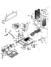 Unit Parts parts for Kenmore Refrigerator 106.6680240 (1066680240, 106 6680240) from AppliancePartsPros.com