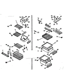 Liner Parts parts for Kenmore Refrigerator 106.6680269 (1066680269, 106 6680269) from AppliancePartsPros.com