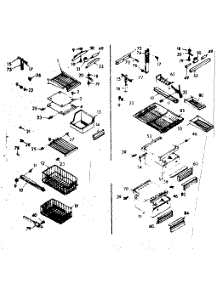 Liner Parts parts for Kenmore Refrigerator 106.6680340 (1066680340, 106 6680340) from AppliancePartsPros.com