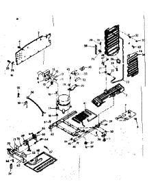 Unit Parts parts for Kenmore Refrigerator 106.6680340 (1066680340, 106 6680340) from AppliancePartsPros.com