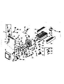 Icemaker Parts parts for Kenmore Refrigerator 106.6680722 (1066680722, 106 6680722) from AppliancePartsPros.com