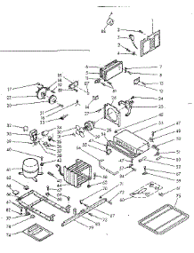 Unit Parts parts for Kenmore Refrigerator 106.6680740 (1066680740, 106 6680740) from AppliancePartsPros.com