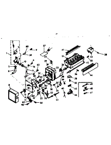 Icemaker Parts parts for Kenmore Refrigerator 106.6680740 (1066680740, 106 6680740) from AppliancePartsPros.com
