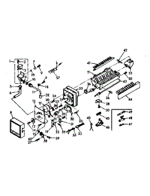 Icemaker Parts parts for Kenmore Refrigerator 106.6680820 (1066680820, 106 6680820) from AppliancePartsPros.com