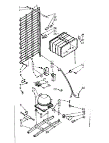 Unit Parts parts for Kenmore Refrigerator 106.6681850 (1066681850, 106 6681850) from AppliancePartsPros.com