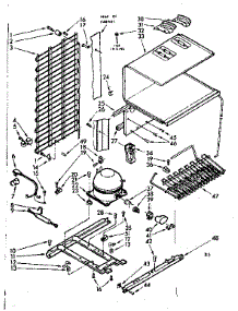 Unit Parts parts for Kenmore Refrigerator 106.6682112 (1066682112, 106 6682112) from AppliancePartsPros.com