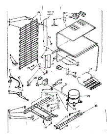 Unit Parts parts for Kenmore Refrigerator 106.6682123 (1066682123, 106 6682123) from AppliancePartsPros.com