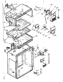 Freezer Parts parts for Kenmore Refrigerator 106.6684141 (1066684141, 106 6684141) from AppliancePartsPros.com