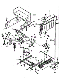 Unit Parts parts for Kenmore Refrigerator 106.6685400 (1066685400, 106 6685400) from AppliancePartsPros.com