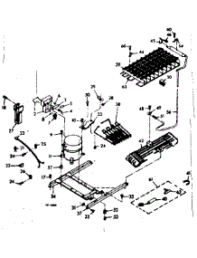 Unit Parts parts for Kenmore Refrigerator 106.6686251 (1066686251, 106 6686251) from AppliancePartsPros.com