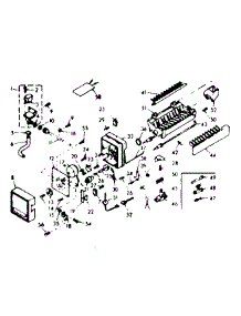 Ice Maker Parts parts for Kenmore Refrigerator 106.6686251 (1066686251, 106 6686251) from AppliancePartsPros.com