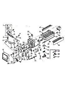 Icemaker Parts parts for Kenmore Refrigerator 106.6686800 (1066686800, 106 6686800) from AppliancePartsPros.com