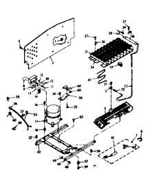 Unit Parts parts for Kenmore Refrigerator 106.6686841 (1066686841, 106 6686841) from AppliancePartsPros.com