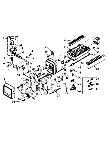 Icemaker Parts parts for Kenmore Refrigerator 106.6686841 (1066686841, 106 6686841) from AppliancePartsPros.com