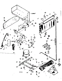 Unit Parts parts for Kenmore Refrigerator 106.6687232 (1066687232, 106 6687232) from AppliancePartsPros.com