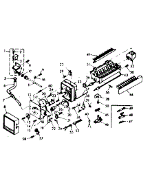 Icemaker Parts parts for Kenmore Refrigerator 106.6687232 (1066687232, 106 6687232) from AppliancePartsPros.com