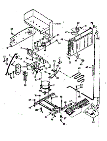Unit Parts parts for Kenmore Refrigerator 106.6687640 (1066687640, 106 6687640) from AppliancePartsPros.com