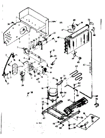 Unit Parts parts for Kenmore Refrigerator 106.6687800 (1066687800, 106 6687800) from AppliancePartsPros.com