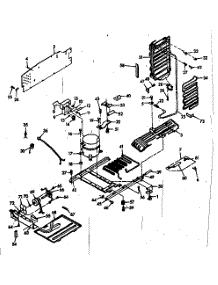 Unit Parts parts for Kenmore Refrigerator 106.6689620 (1066689620, 106 6689620) from AppliancePartsPros.com