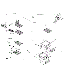 Liner Parts parts for Kenmore Refrigerator 106.6690440 (1066690440, 106 6690440) from AppliancePartsPros.com